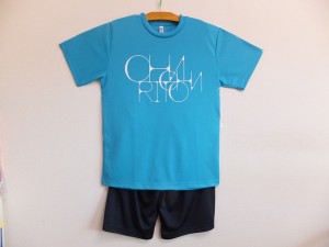 Tシャツパンツセット　ブルー小